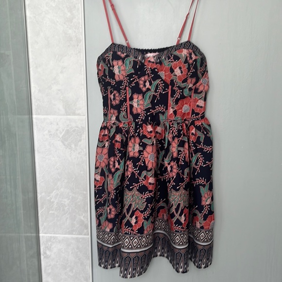 Band of Gypsies floral dress - Picture 1 of 5